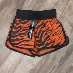 Waterworks size medium tiger print shorts nwt